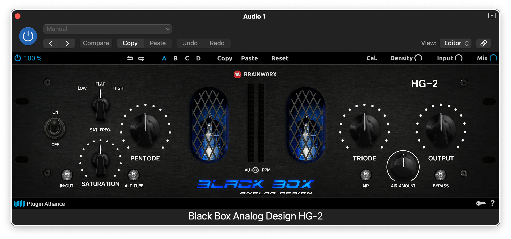Brainworx Black Box Analog Design HG-2